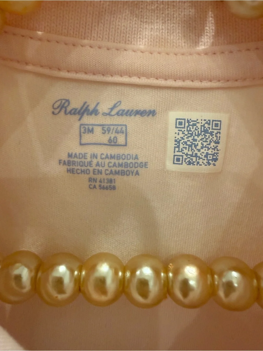 Ralph Lauren Light Pink Polo Dress with Multicolor Pony Embroidery